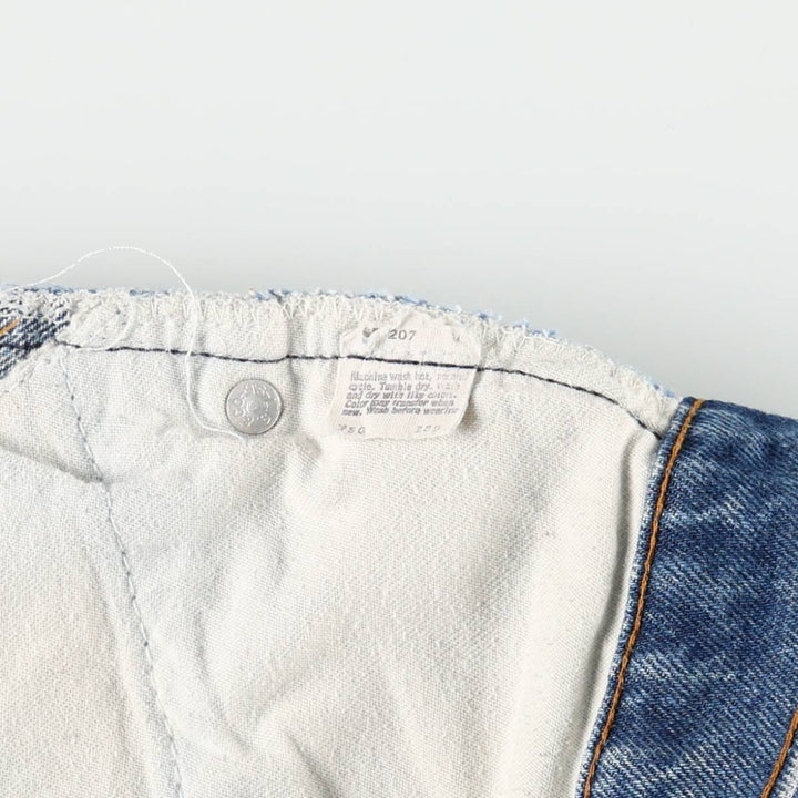 Levi's 505-0216 Tapered Denim Pants, Made in USA, Men's Size W29 (approx.) cotton blue type Vintage Second Hand