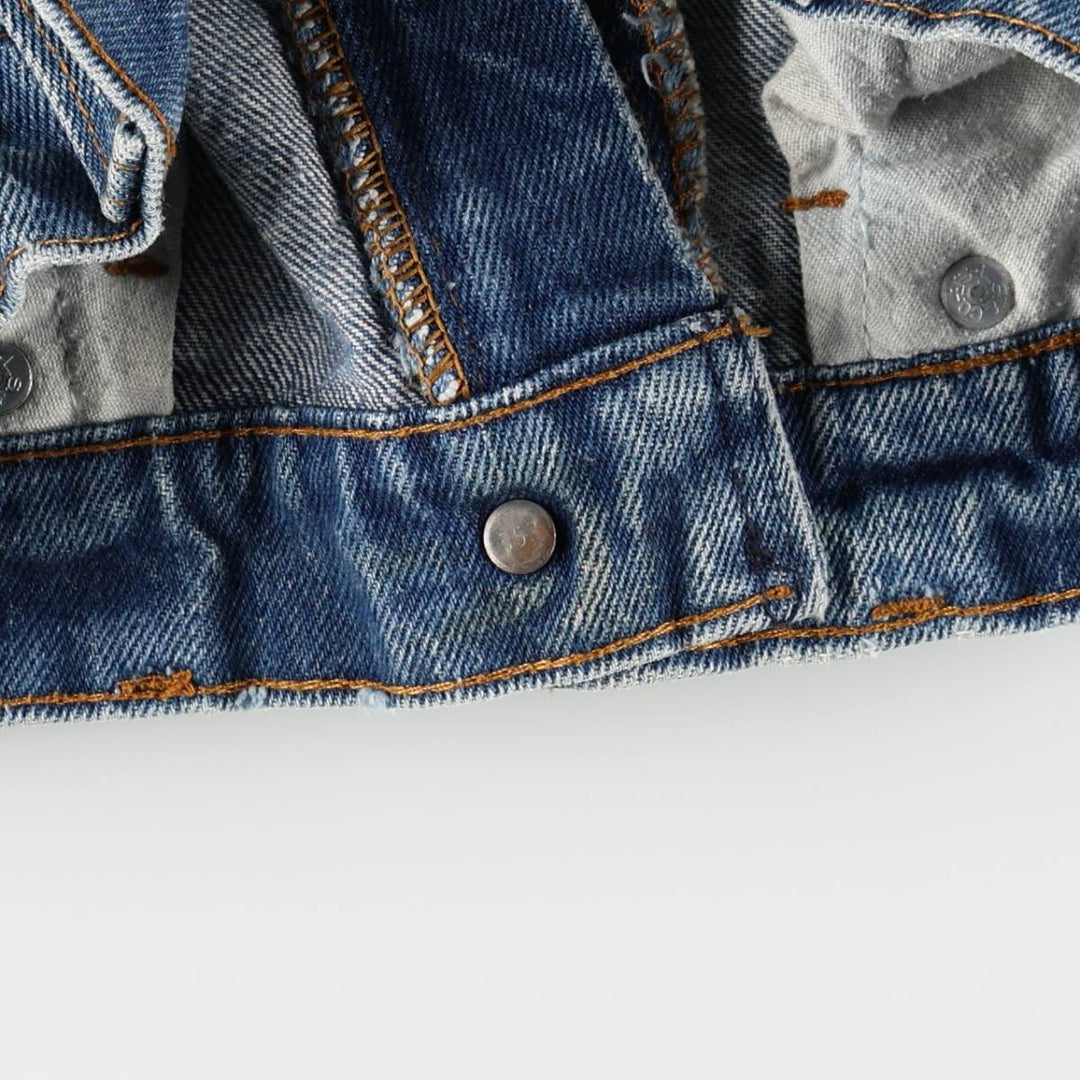 Levi's 505-0216 Tapered Denim Pants, Made in USA, Men's Size W29 (approx.) cotton blue type Vintage Second Hand