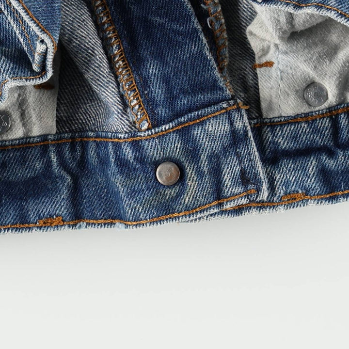Levi's 505-0216 Tapered Denim Pants, Made in USA, Men's Size W29 (approx.) cotton blue type Vintage Second Hand
