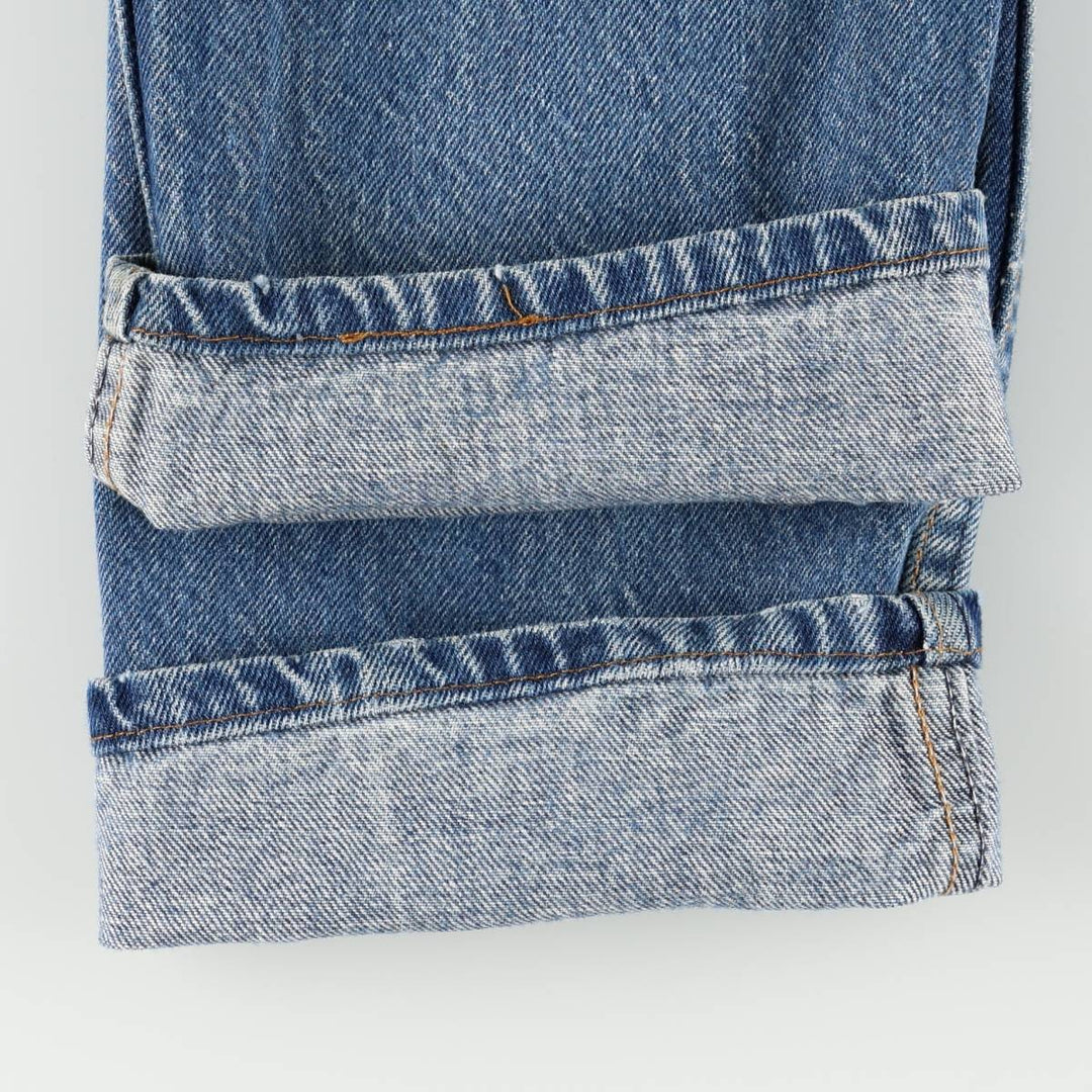 Levi's 505-0216 Tapered Denim Pants, Made in USA, Men's Size W29 (approx.) cotton blue type Vintage Second Hand