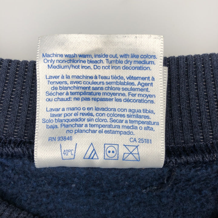 2000'S Gildan Bud Light Advertising Sweatshirt, Men's Size XL (approx.) cotton navy blue type Vintage Second Hand