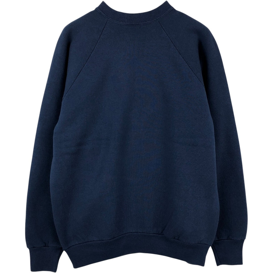90'S Fruit of the Loom Boeing Advertising Sweatshirt, Made in USA, Men's Size L (approx.), Vintage cotton navy blue type Vintage Second Hand