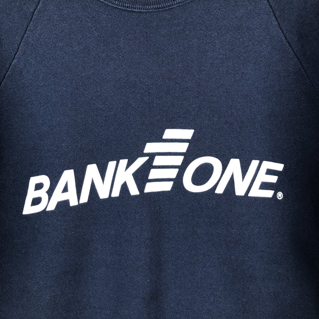 90'S Fruit of the Loom Boeing Advertising Sweatshirt, Made in USA, Men's Size L (approx.), Vintage cotton navy blue type Vintage Second Hand