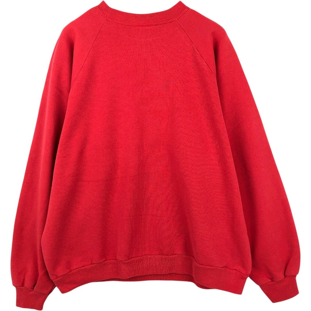 90s-00'S Hanes ACTIVEWEAR Advertising Sweatshirt, Men's XL equivalent, Vintage cotton red type Vintage Second Hand