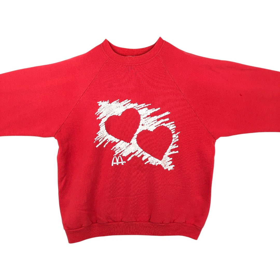 90s-00'S Hanes ACTIVEWEAR Advertising Sweatshirt, Men's XL equivalent, Vintage cotton red type Vintage Second Hand
