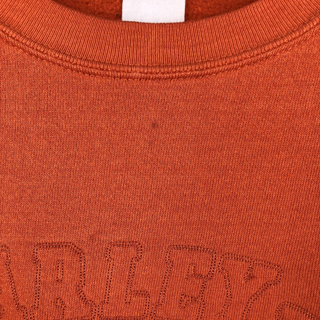 00'S Harley-Davidson Advertising Sweatshirt, Men's L size unclear orange type Vintage Second Hand