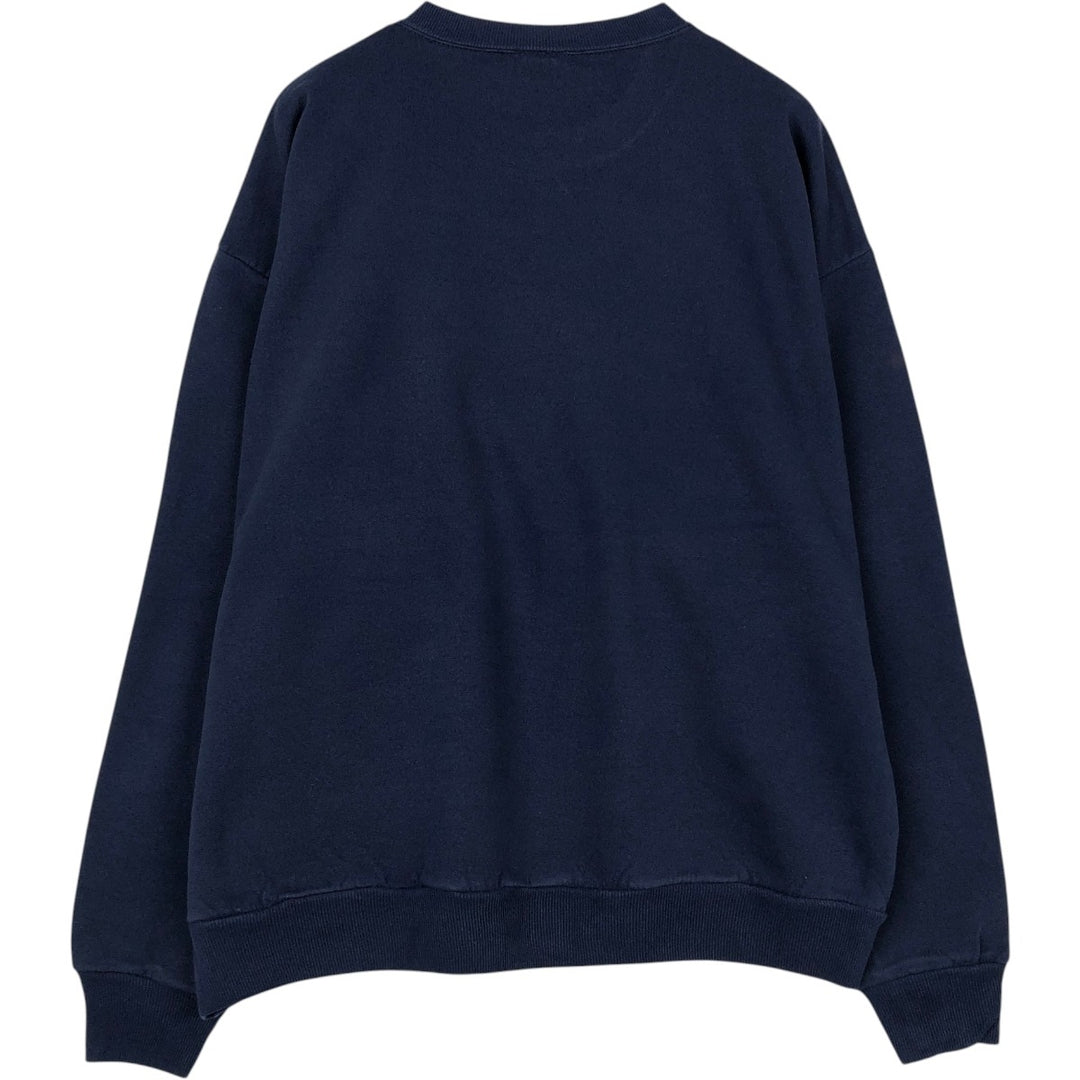 90s-00'S JERSEY'S Corona Extra Advertising Sweatshirt, Men's XL equivalent, Vintage cotton navy blue type Vintage Second Hand