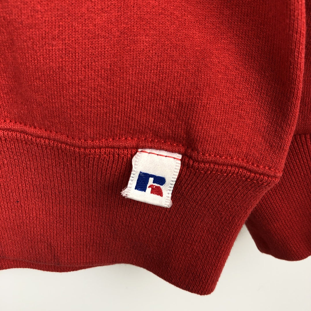 90'S Russell Champ's Pub Advertising Sweatshirt, Made in USA, Men's Size L (Equivalent), Vintage cotton red type Vintage Second Hand