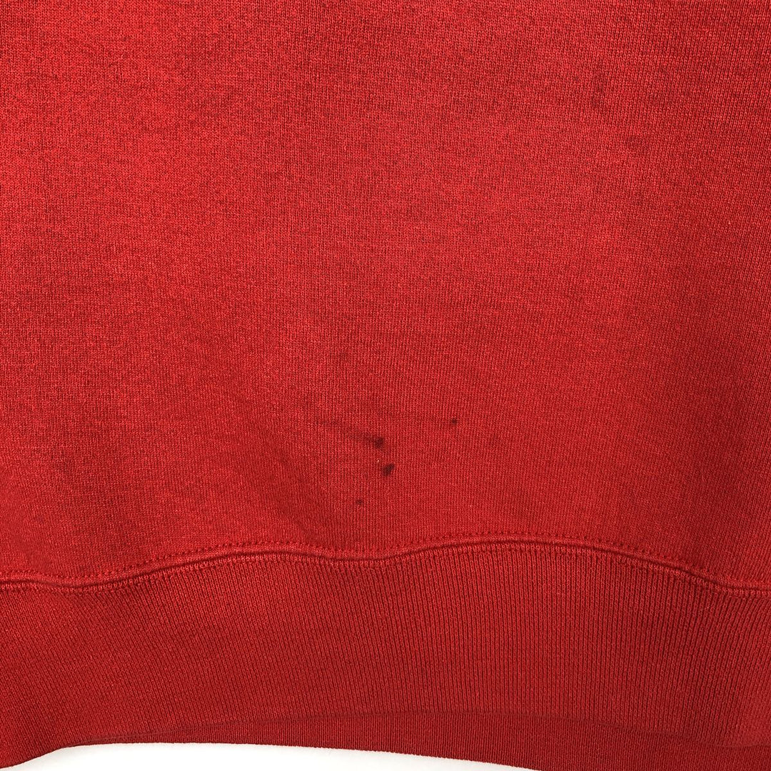 90'S Russell Champ's Pub Advertising Sweatshirt, Made in USA, Men's Size L (Equivalent), Vintage cotton red type Vintage Second Hand