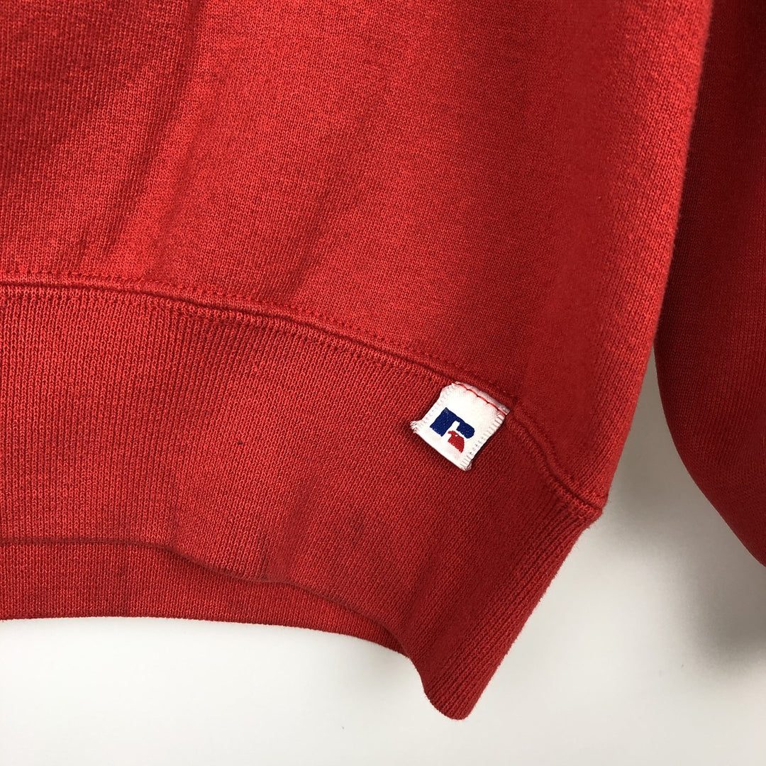 90'S Russell Champ's Pub Advertising Sweatshirt, Made in USA, Men's Size L (Equivalent), Vintage cotton red type Vintage Second Hand
