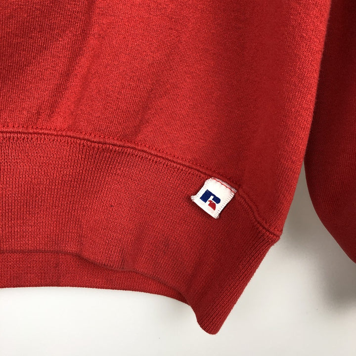 90'S Russell Champ's Pub Advertising Sweatshirt, Made in USA, Men's Size L (Equivalent), Vintage cotton red type Vintage Second Hand