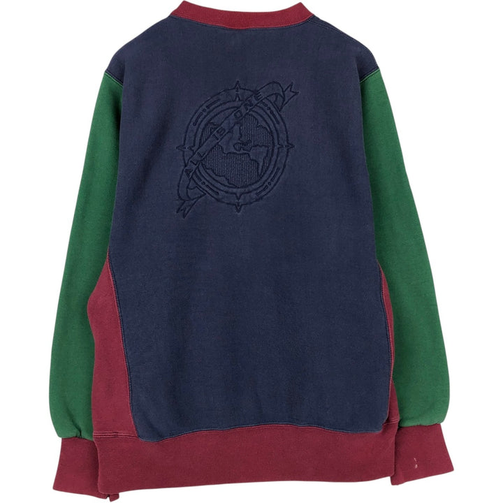 Vintage 90'S Hard Rock Cafe Advertising Sweatshirt, Made in USA, Men's Size Medium cotton navy blue type Vintage Second Hand