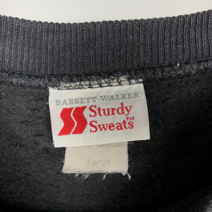 90'S Stardis Sweat Hard Rock Cafe Advertising Sweatshirt, Made in USA, Men's Size L (approx.) cotton black type Vintage Second Hand