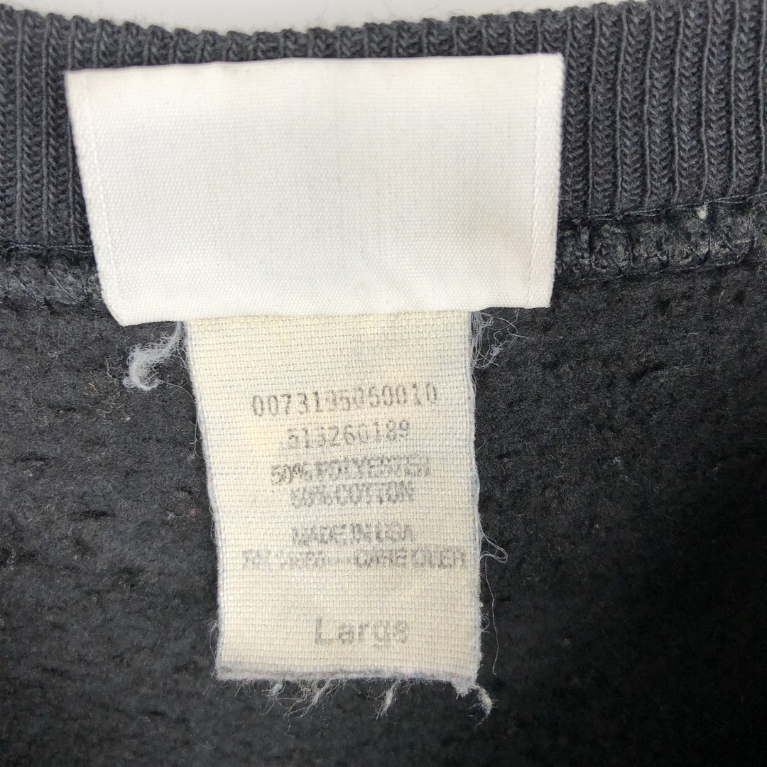 90'S Stardis Sweat Hard Rock Cafe Advertising Sweatshirt, Made in USA, Men's Size L (approx.) cotton black type Vintage Second Hand