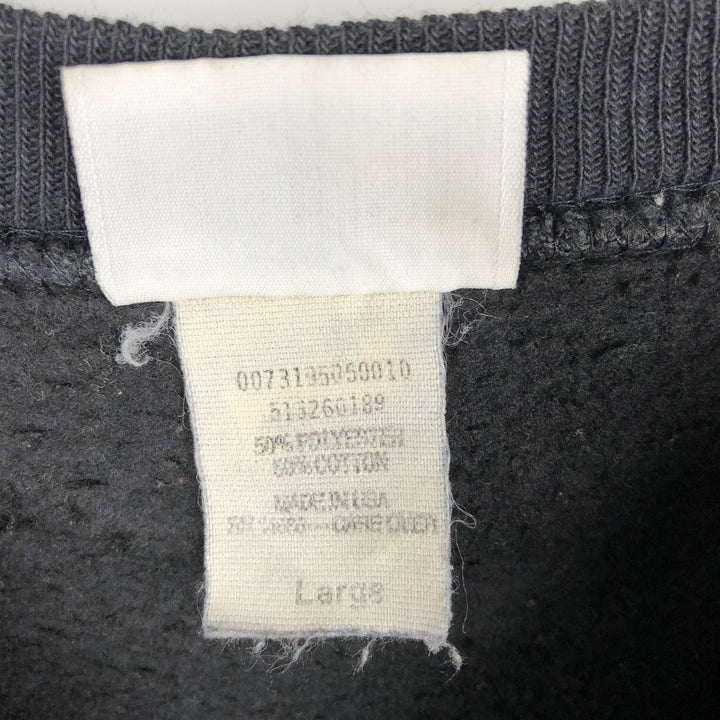 90'S Stardis Sweat Hard Rock Cafe Advertising Sweatshirt, Made in USA, Men's Size L (approx.) cotton black type Vintage Second Hand