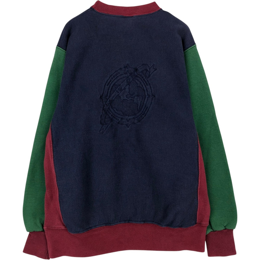 90'S Hard Rock Cafe Advertising Sweatshirt, Made in USA, Men's L, Vintage cotton navy blue type Vintage Second Hand