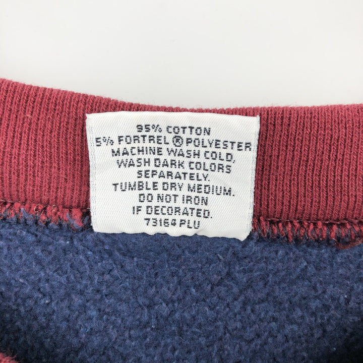 90'S Hard Rock Cafe Advertising Sweatshirt, Made in USA, Men's L, Vintage cotton navy blue type Vintage Second Hand