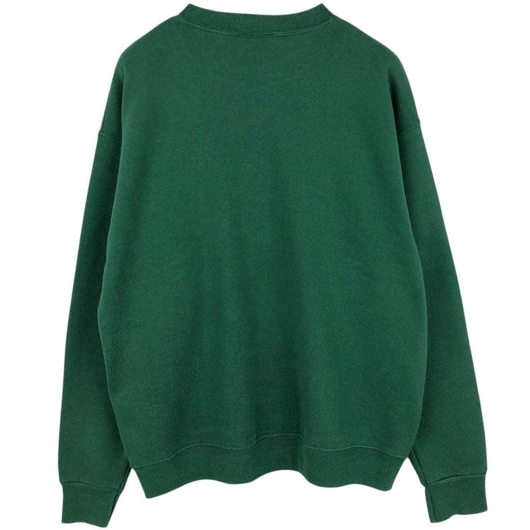 90'S VCC Lipton Advertising Sweatshirt, Made in USA, Men's Size L (approx.), Vintage polyester Green type dark green Vintage Second Hand