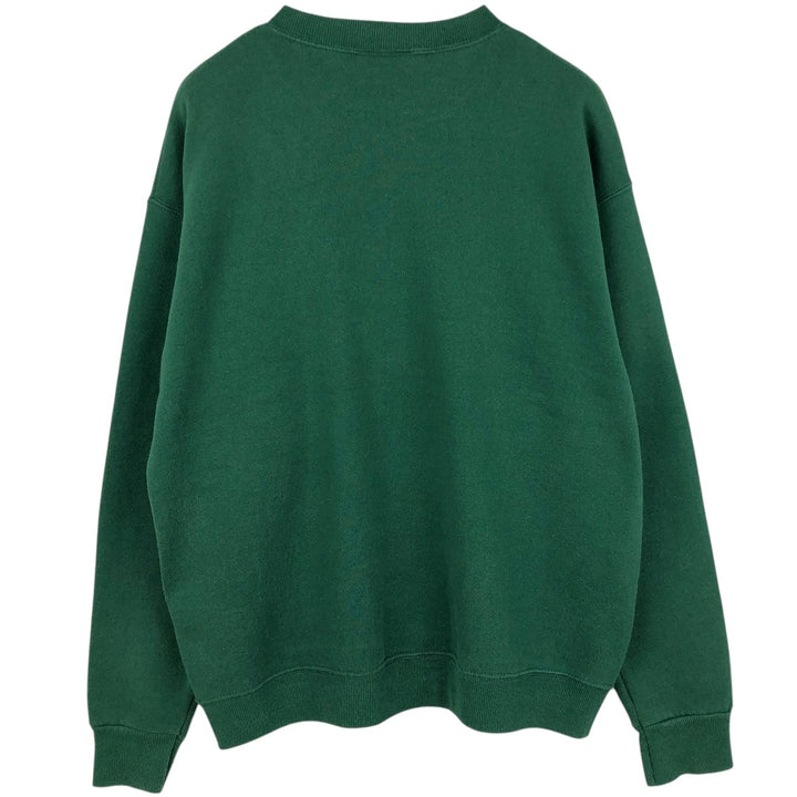90'S VCC Lipton Advertising Sweatshirt, Made in USA, Men's Size L (approx.), Vintage polyester Green type dark green Vintage Second Hand