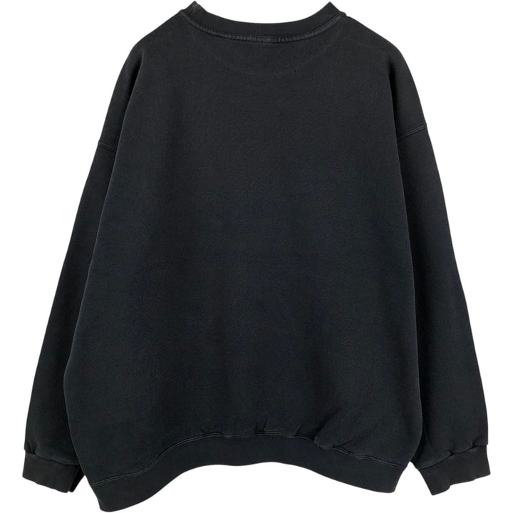 CHEVROLET advertising sweatshirt, made in the USA, men's size XL equivalent. cotton black type Vintage Second Hand