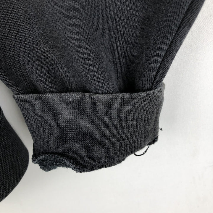CHEVROLET advertising sweatshirt, made in the USA, men's size XL equivalent. cotton black type Vintage Second Hand