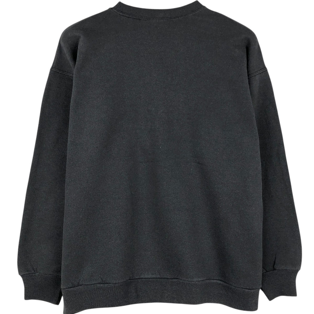 90'S Hanes College Sweatshirt, Men's Size M (approx.), Vintage cotton Charcoal Vintage Second Hand