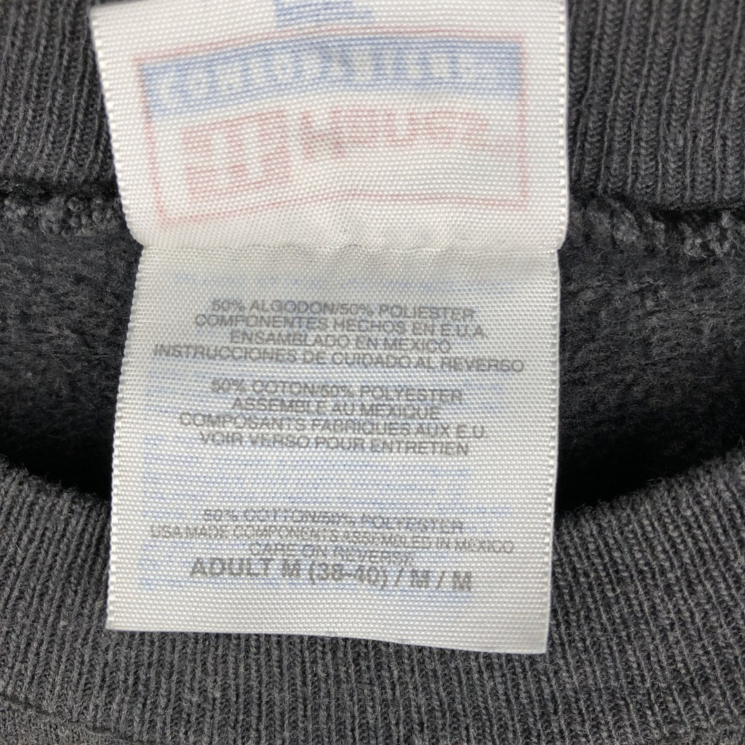 90'S Hanes College Sweatshirt, Men's Size M (approx.), Vintage cotton Charcoal Vintage Second Hand