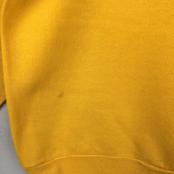 The University of Iowa College Sweatshirt (Men's Size M) unclear lemon yellow Vintage Second Hand
