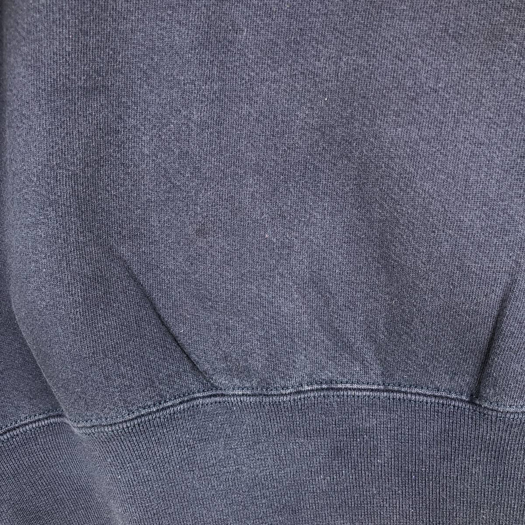 90'S Russell Texas Woman's University College Sweatshirt, Made in USA, Men's XL equivalent, Vintage cotton Indigo Vintage Second Hand