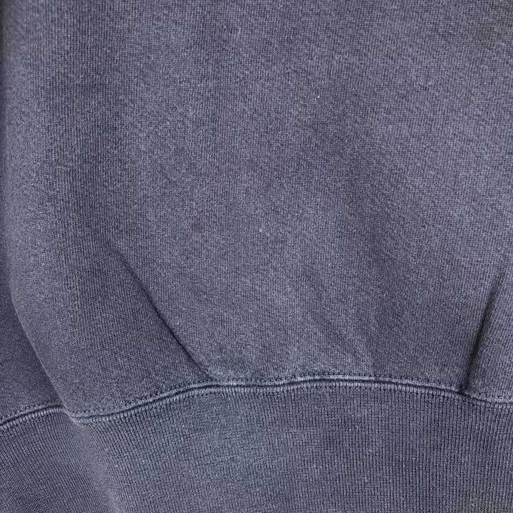 90'S Russell Texas Woman's University College Sweatshirt, Made in USA, Men's XL equivalent, Vintage cotton Indigo Vintage Second Hand