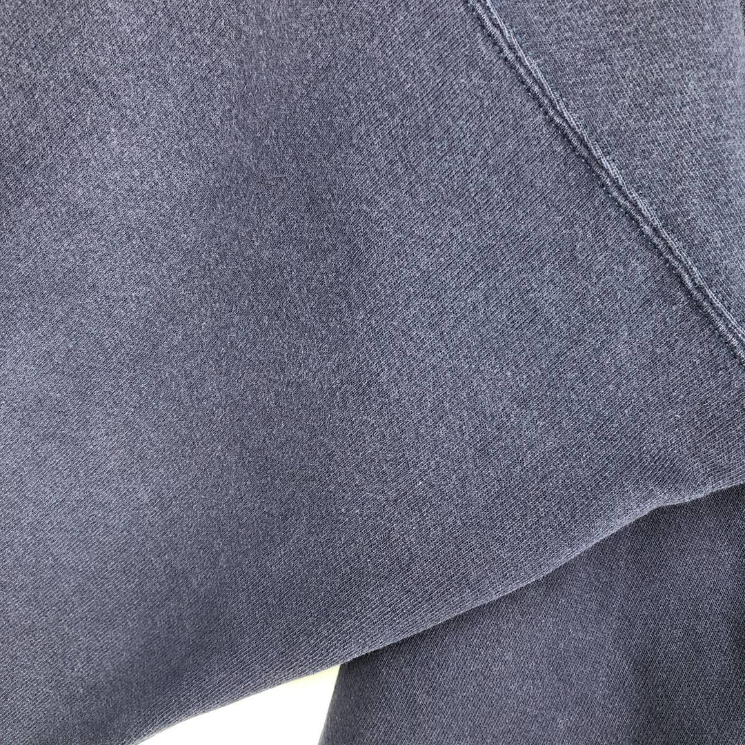 90'S Russell Texas Woman's University College Sweatshirt, Made in USA, Men's XL equivalent, Vintage cotton Indigo Vintage Second Hand
