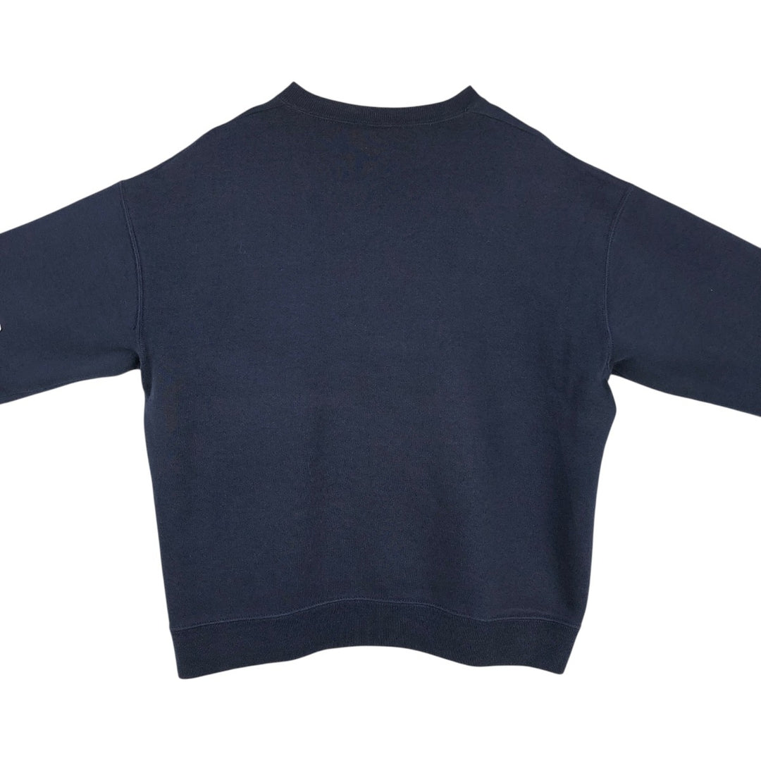 90'S Nutmeg Notre Dame University College Sweatshirt, Made in USA, Men's XL equivalent, Vintage cotton navy blue type Vintage Second Hand