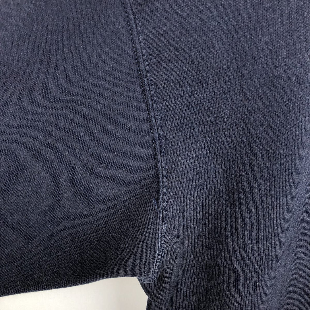 90'S Nutmeg Notre Dame University College Sweatshirt, Made in USA, Men's XL equivalent, Vintage cotton navy blue type Vintage Second Hand