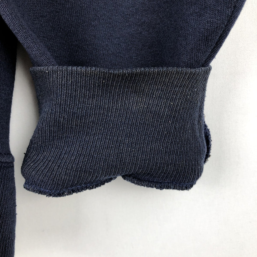 90'S Nutmeg Notre Dame University College Sweatshirt, Made in USA, Men's XL equivalent, Vintage cotton navy blue type Vintage Second Hand