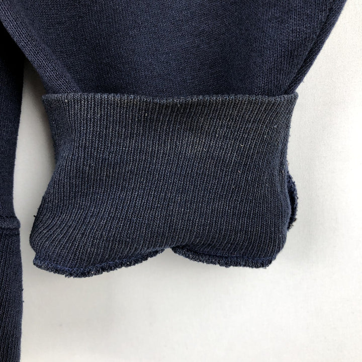 90'S Nutmeg Notre Dame University College Sweatshirt, Made in USA, Men's XL equivalent, Vintage cotton navy blue type Vintage Second Hand