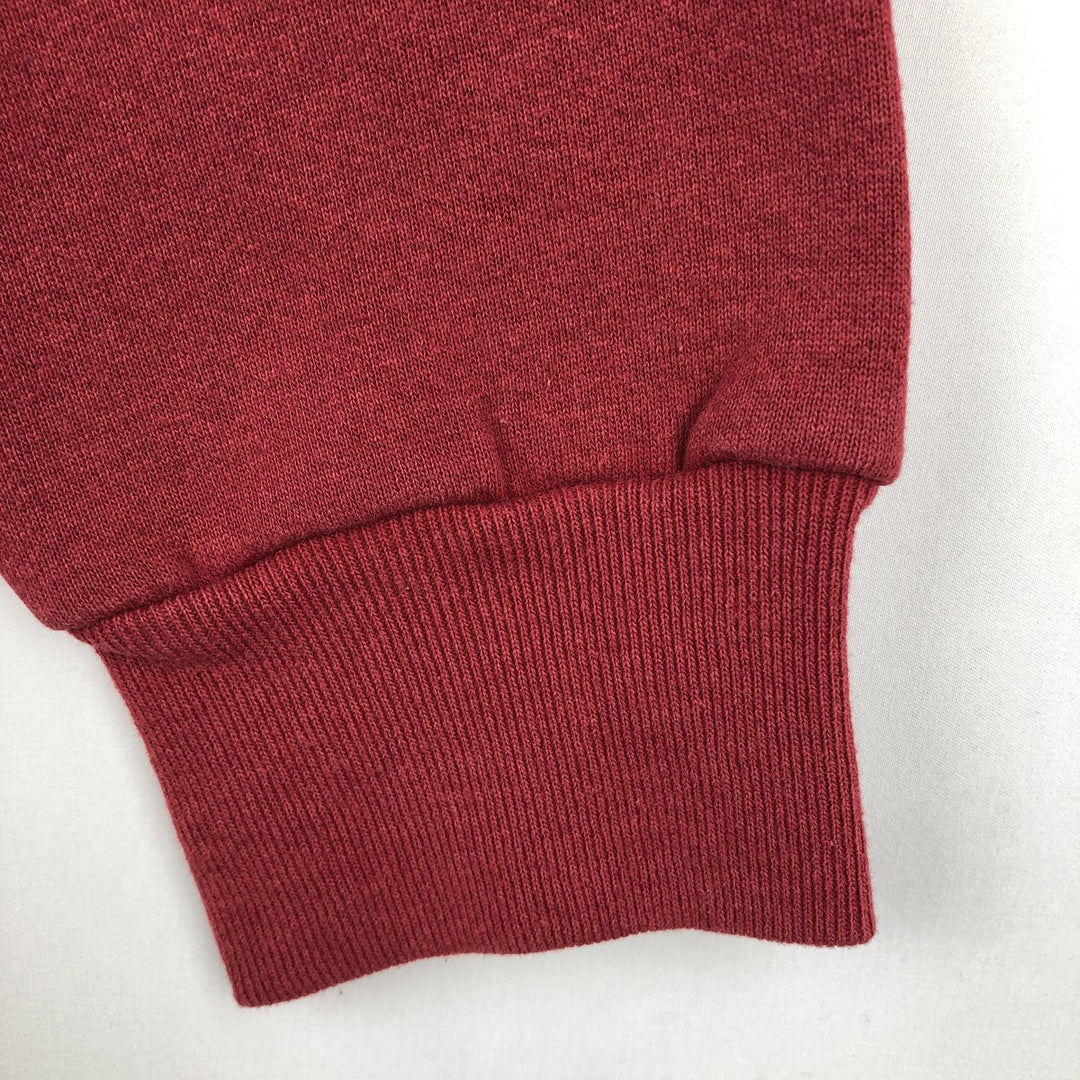 90'S JanSport Florida State University College Sweatshirt, Made in USA, Men's XL equivalent, Vintage cotton red type Vintage Second Hand
