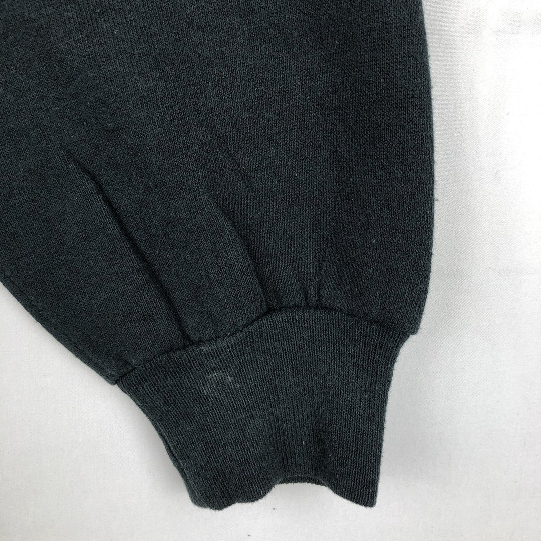 Vintage 90'S Jerzees college sweatshirt, made in the USA, size L, men's cotton Green type dark green Vintage Second Hand