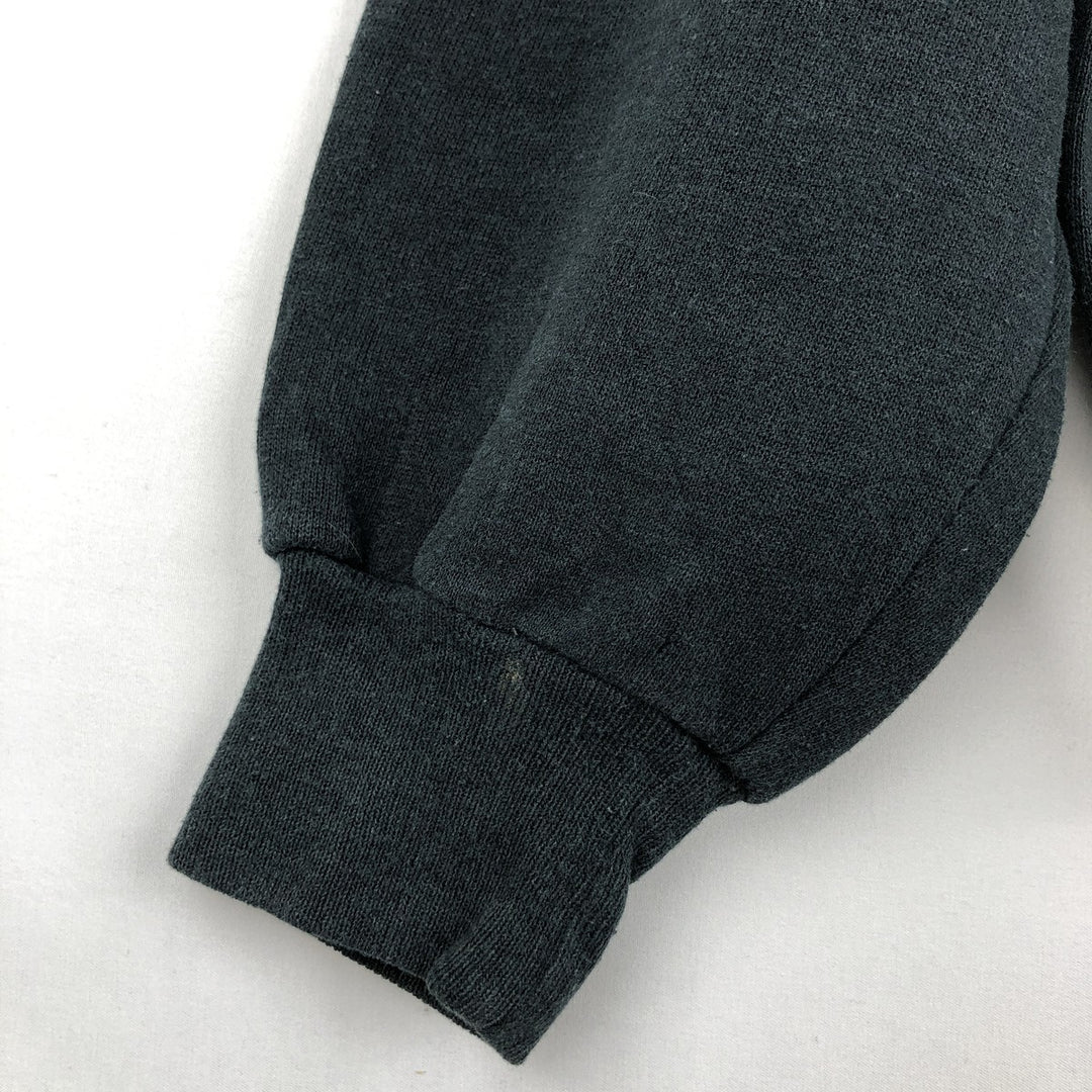 Vintage 90'S Jerzees college sweatshirt, made in the USA, size L, men's cotton Green type dark green Vintage Second Hand