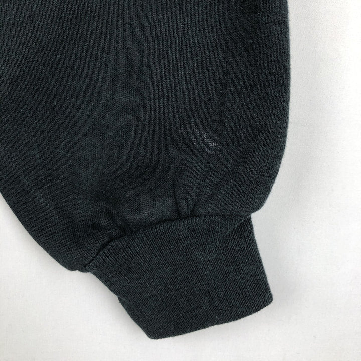 Vintage 90'S Jerzees college sweatshirt, made in the USA, size L, men's cotton Green type dark green Vintage Second Hand