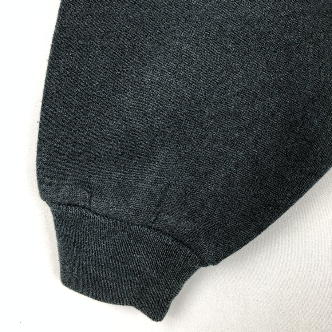Vintage 90'S Jerzees college sweatshirt, made in the USA, size L, men's cotton Green type dark green Vintage Second Hand