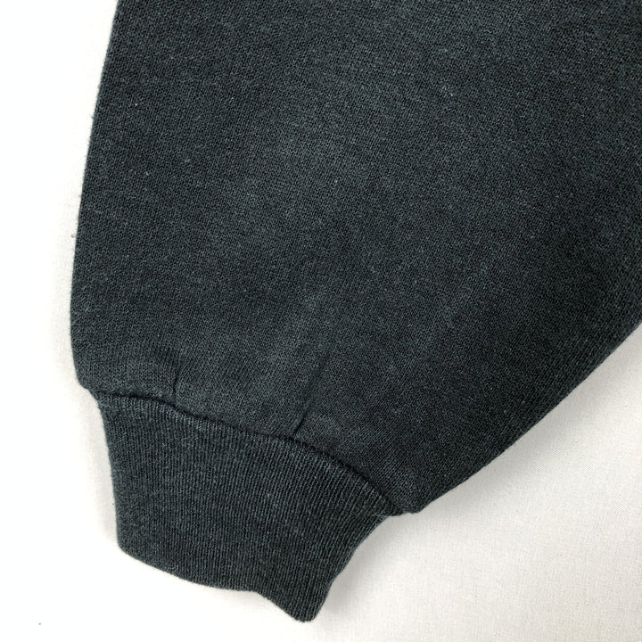 Vintage 90'S Jerzees college sweatshirt, made in the USA, size L, men's cotton Green type dark green Vintage Second Hand