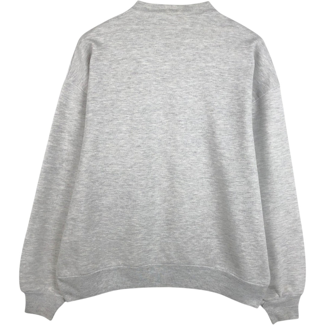 Vintage 90'S Jerzees college sweatshirt, made in the USA, men's size XL cotton gray type Vintage Second Hand