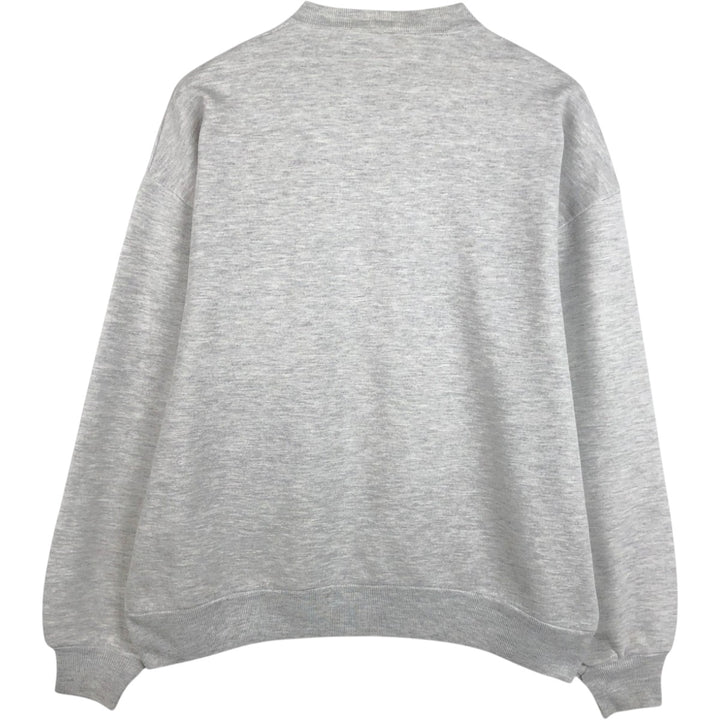 Vintage 90'S Jerzees college sweatshirt, made in the USA, men's size XL cotton gray type Vintage Second Hand