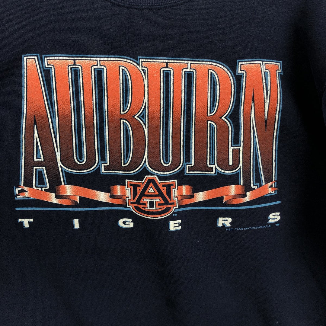 Auburn University College Sweatshirt, Men's Size L (approx.), Vintage unclear navy blue type Vintage Second Hand