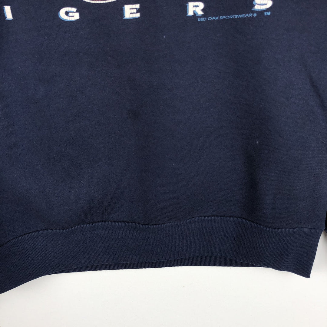 Auburn University College Sweatshirt, Men's Size L (approx.), Vintage unclear navy blue type Vintage Second Hand