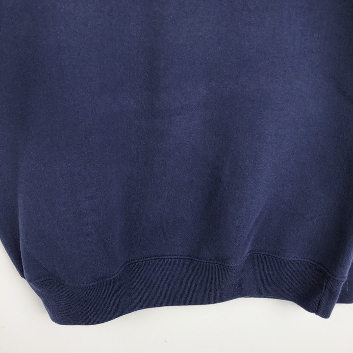 90'S Sofie Heavy Sweats Duke College Sweatshirt, Made in USA, Men's XL equivalent, Vintage cotton navy blue type Vintage Second Hand