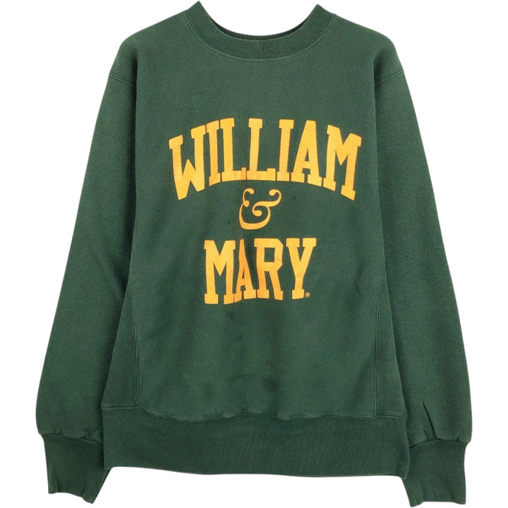 90'S The Cotton Exchange College Sweatshirt, Made in USA, Men's Size M (approx.), Vintage cotton Green type dark green Vintage Second Hand