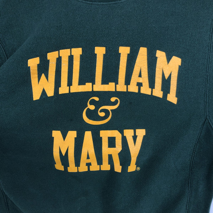 90'S The Cotton Exchange College Sweatshirt, Made in USA, Men's Size M (approx.), Vintage cotton Green type dark green Vintage Second Hand