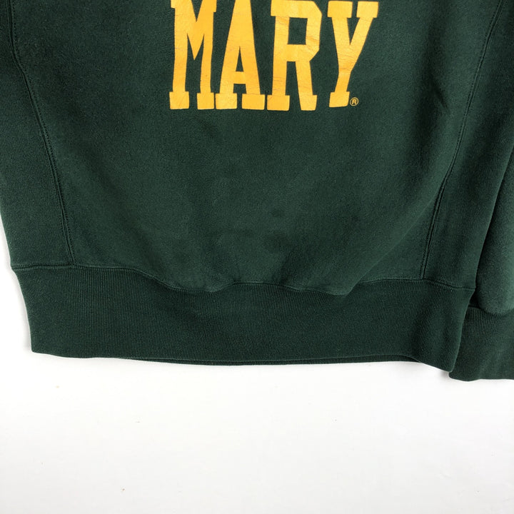 90'S The Cotton Exchange College Sweatshirt, Made in USA, Men's Size M (approx.), Vintage cotton Green type dark green Vintage Second Hand
