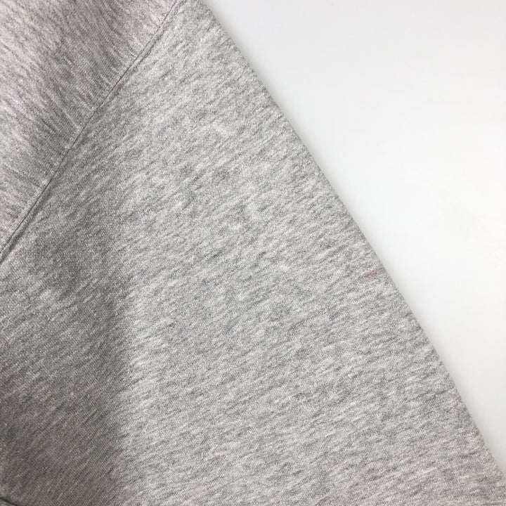 2000'S Nike logo sweatshirt, men's size XL cotton gray type Vintage Second Hand